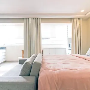 Apartamento Now 610 Conforto E Localizacao Ao Lado Do Consulado E Transamerica Expo Center, São Paulo